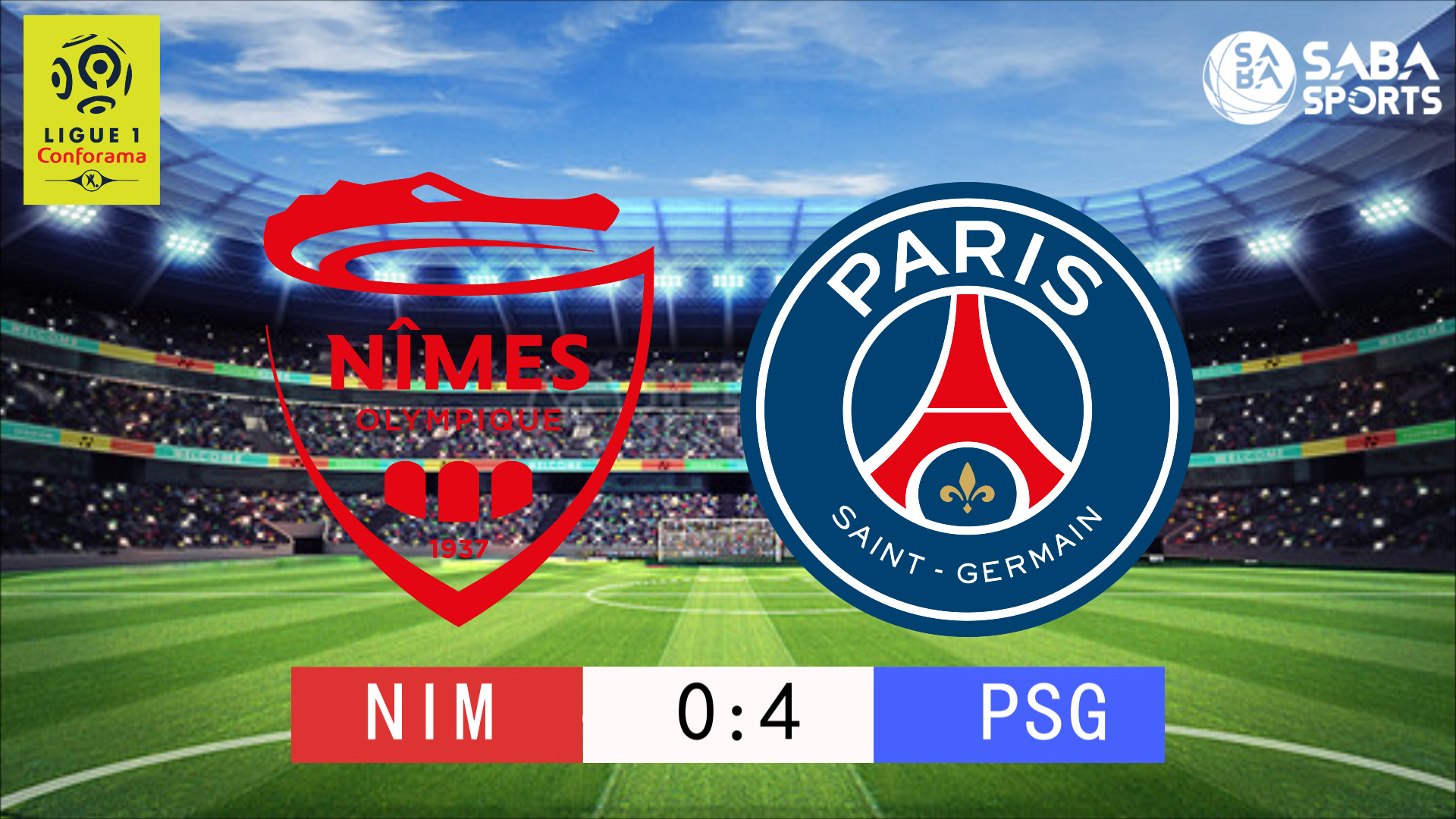 [Ligue 1] Nimes vs PSG