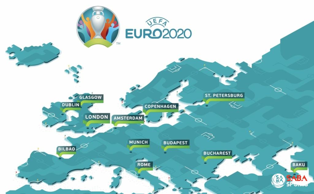 12 thành phố được chọn tổ chức Euro 2020 theo kế hoạch ban đầu