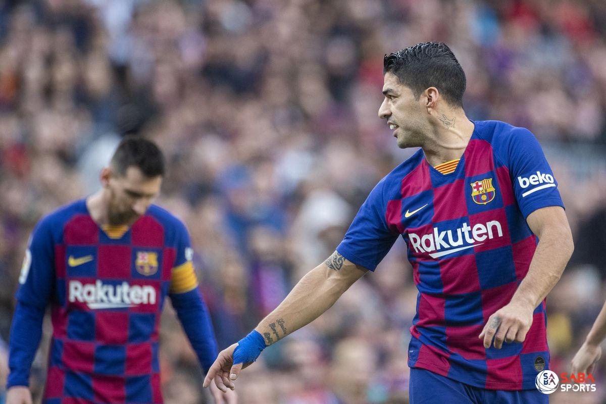 Suarez lỡ dịp tái ngộ với Messi