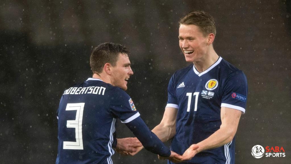 Bộ đôi Robertson – McTominay khó giúp Scotland giành chiến thắng