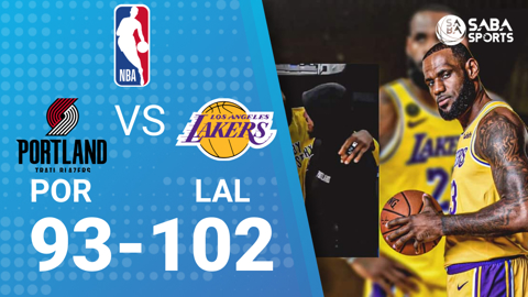 Lakers vs Trail Blazers - NBA 2020/21