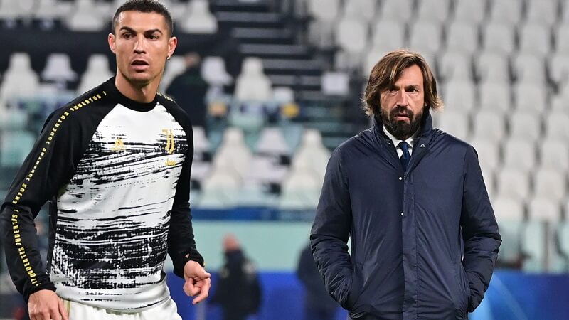 Pirlo không sợ khi làm Ronaldo giận dữ