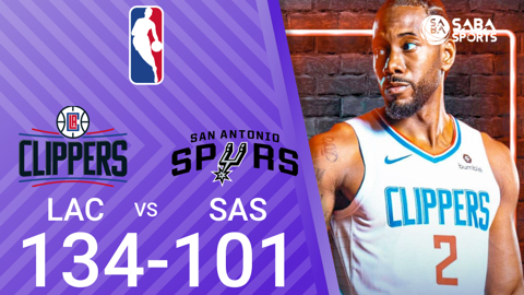Spurs vs Clippers - NBA 2020/21