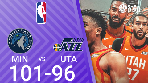 Jazz vs Timberwolves - NBA 2021