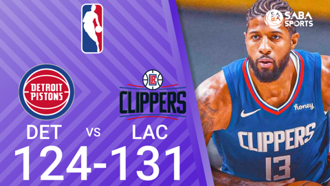 Clippers vs Pistons - NBA 2021
