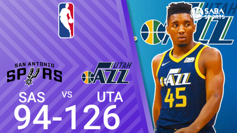 Jazz vs Spurs - NBA 2021