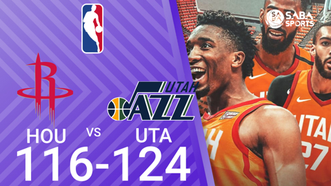 Jazz vs Rockets - NBA 2021