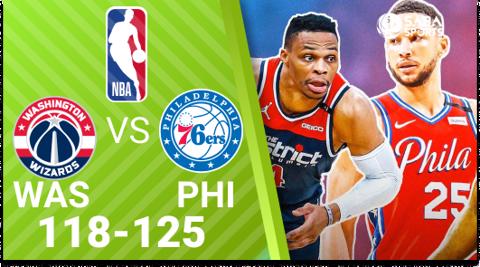 76ers vs Wizards - Playoffs NBA 2021 - Game 1