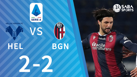 Verona vs Bologna - vòng 37 Serie A
