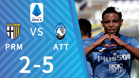 Parma vs Atalanta - vòng 35 Serie A
