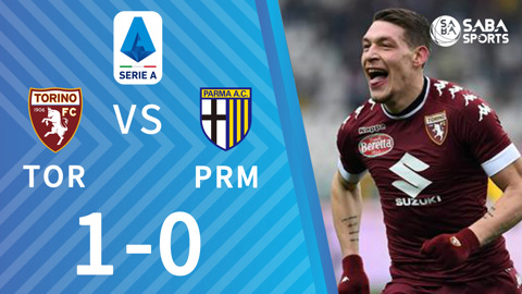 Torino vs Parma - vòng 34 Serie A