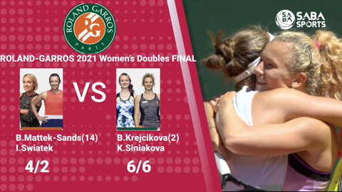 Krejcikova / Siniakova vs Mattek-Sands / Iga Swiatek - Chung kết đôi nữ Roland Garros