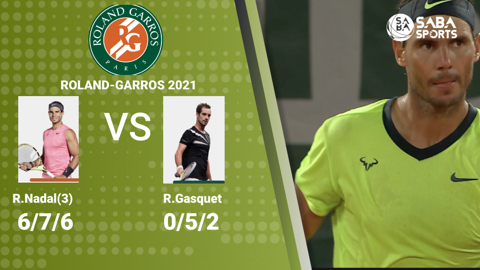 Nadal vs Gasquet - vòng 2 Roland Garros