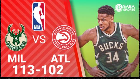 Hawks vs Bucks - Game 3  Chung kết miền Đông - NBA Playoffs 2021