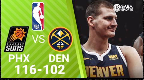 Nuggets vs Suns - Game 3 Bán kết miền Tây - NBA Playoffs 2021