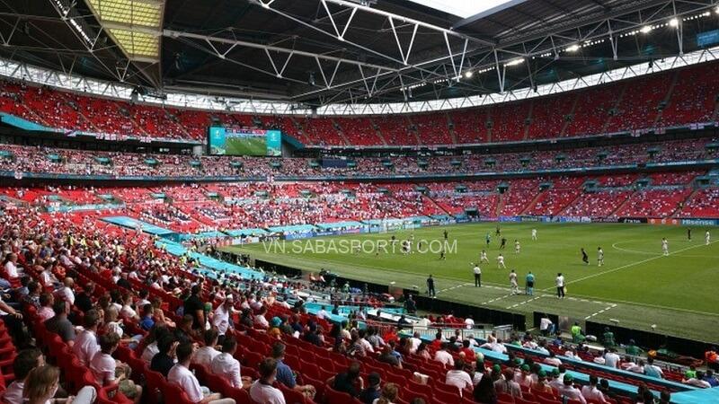 Sân Wembley tổ chức trận Anh - Croatia ngày 13/6. (Ảnh: BBC)
