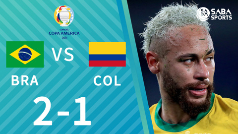 Brazil vs Colombia - bảng B Copa America 2021