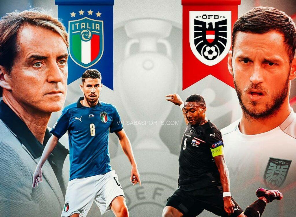 Ý và Áo là cặp đấu đầu tiên được xác định tại Euro 2020