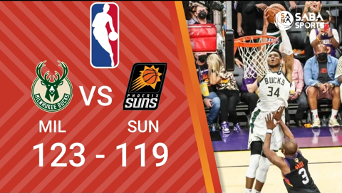 Suns vs Bucks - Chung kết NBA 2021 - Game 5