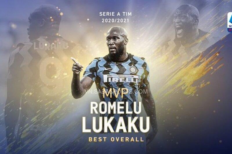 Lukaku được Serie A vinh danh. (Ảnh: Twitter)