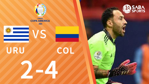 Uruguay vs Colombia - Tứ kết Copa America 2021