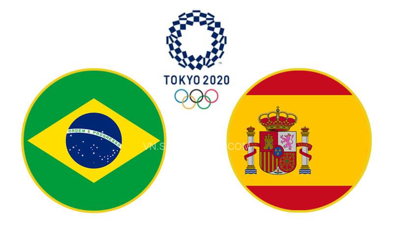 Nhận định, soi kèo Olympic Brazil vs Olympic Tây Ban Nha (18h30 ngày 07/08): Sẽ có hiệp phụ