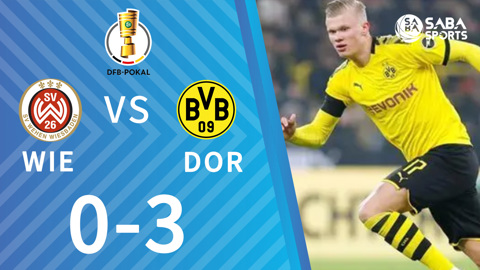 Wehen Wiesbaden vs Dortmund - vòng 1 cúp QG Đức