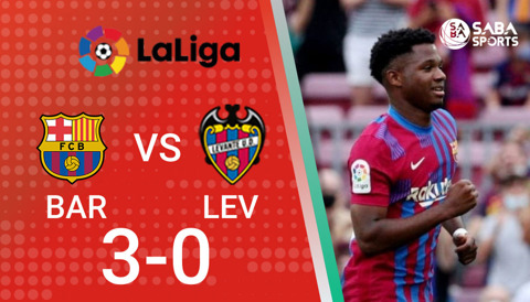 Barcelona vs Levante - vòng 7 la Liga 2021/22