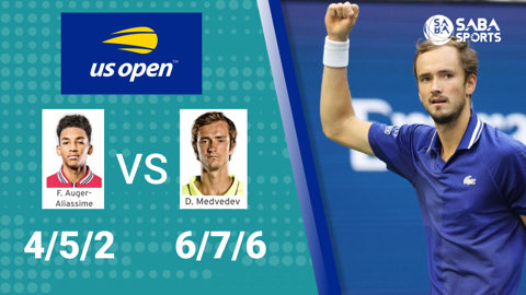 Felix Aguer-Aliassime vs Daniil Medvedev - Bán kết US Open 2021