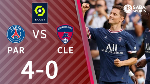 PSG vs Clermont Foot - vòng 5 Ligue 1 2021/22