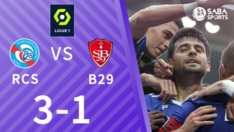Strasbourg vs Brest - vòng 4 Ligue 1