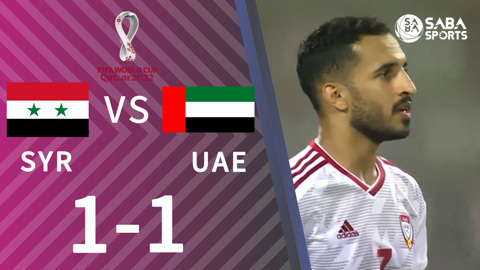 Syria vs UAE - vòng loại World Cup 2022