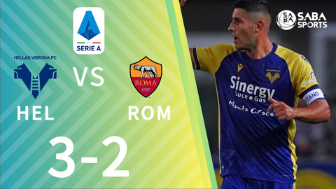 Verona vs AS Roma - vòng 4 Serie A 2021/22