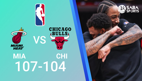 Bulls vs Heat - NBA 2021/22