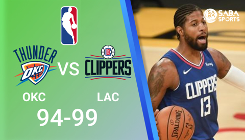 Clippers vs Thunder - NBA 2021/22