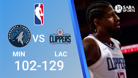 Clippers vs Timberwolves - NBA 2021/22