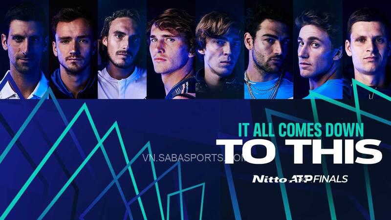Hình ảnh 8 tay vợt mạnh nhất sẽ tham dự ATP Finals 2021