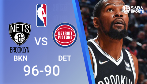 Pistons vs Nets - NBA 2021/22