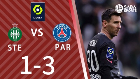 Saint Etienne vs PSG - vòng 15 Ligue 1 2021/22