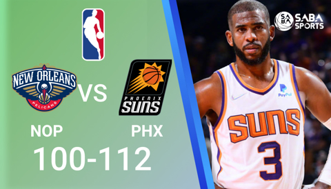 Suns vs Pelicans - NBA 2021/22