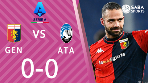 Genoa vs Atalanta - vòng 19 Serie A 2021/22