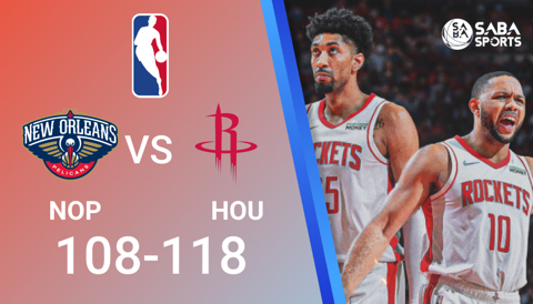 Houston Rockets vs New Orleans Pelicans - NBA 2021/22