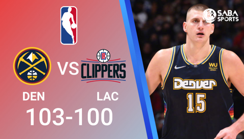 LA Clippers vs Denver Nuggets - NBA 2021/22