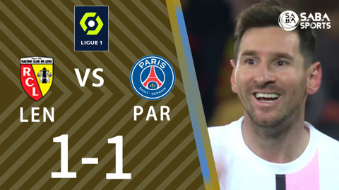 Lens vs PSG - vòng 17 Ligue 1 2021/22
