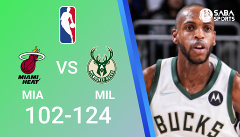 Milwaukee Bucks vs Miami Heat - NBA 2021/22