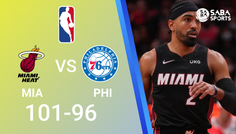 Philadelphia 76ers vs Miami Heat - NBA 2021/22