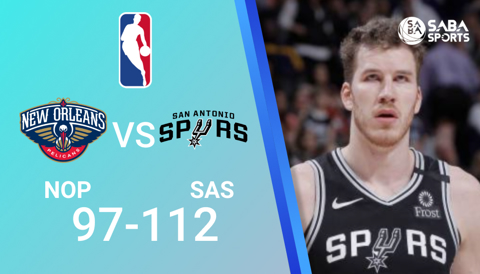 San Antonio Spurs vs New Orleans Pelicans - NBA 2021/22