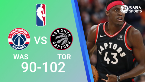 Toronto Raptors vs Washington Wizards - NBA 2021/22