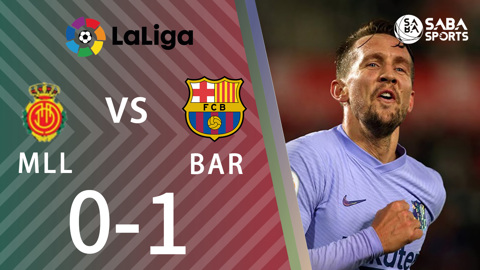 Mallorca vs Barcelona - vòng 19 La Liga 2021/22