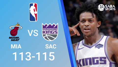 Sacramento Kings vs Miami Heat - NBA 2021/22